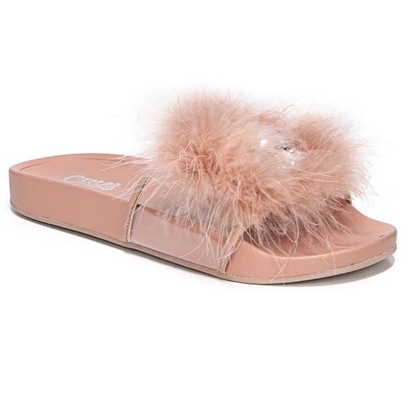 Carlos Santana Shoes - Carlos Santana | Peach Jeweled Slid-Ons Slippers 7